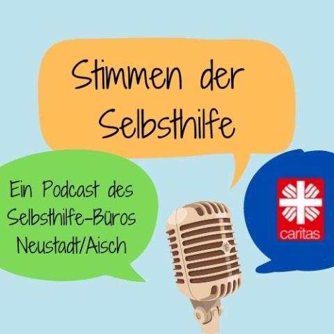 Logo Podcast Stimmen der Selbsthilfe